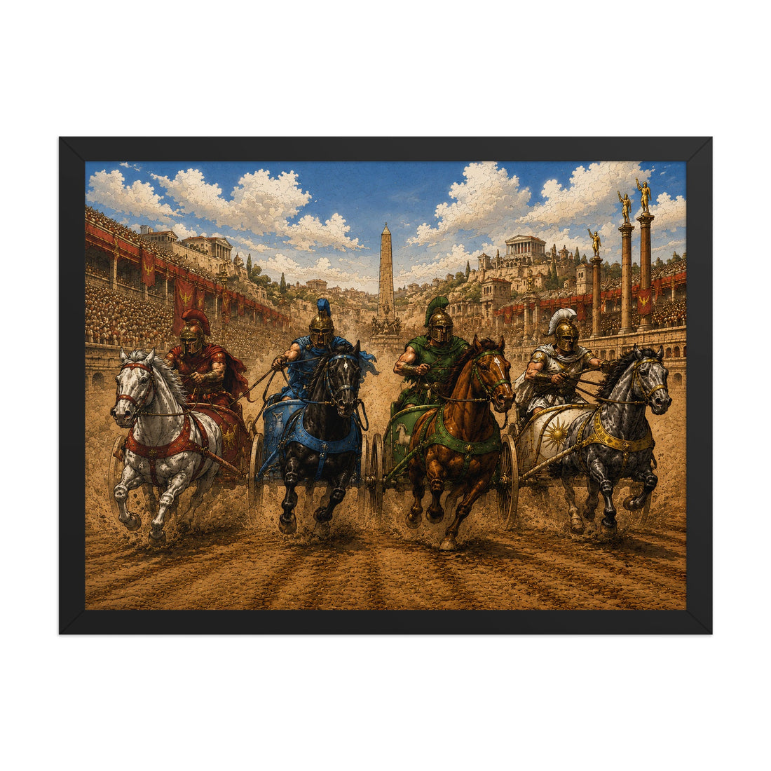 4 factions chariot racing
