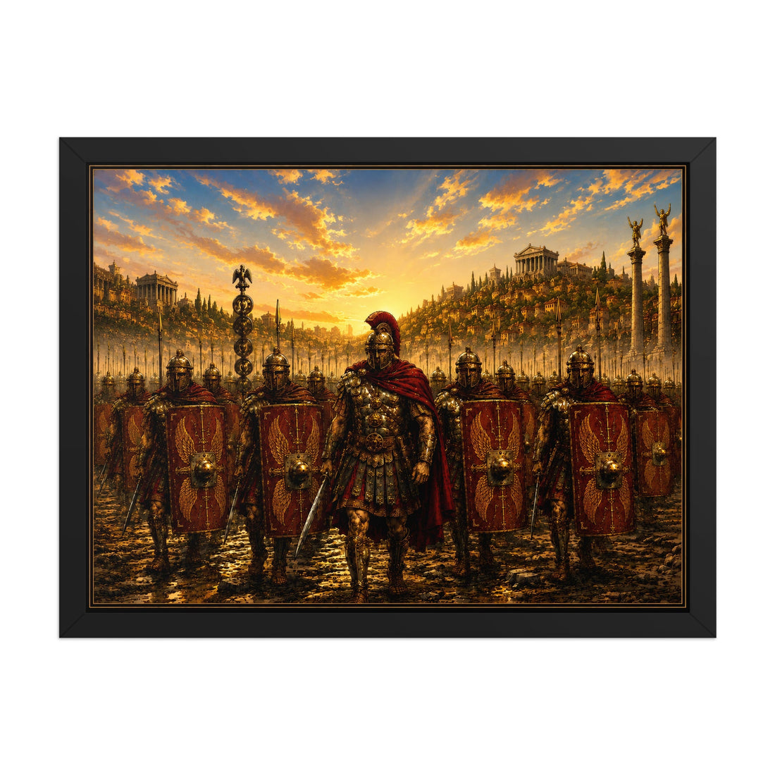 Roman Legion marching
